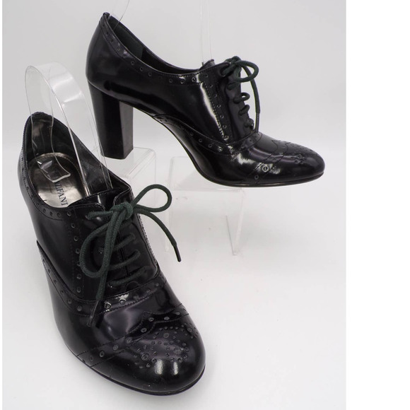 Alfani Shoes - ALFANI | Ricky Black Oxford Heels Size 8M
